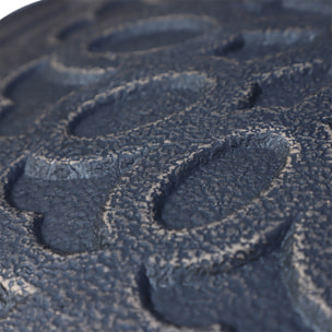 Pied de parasol résine 12 kg - pour mât de Ø 38/48 mm - Ø 44 x 34H cm - bronze