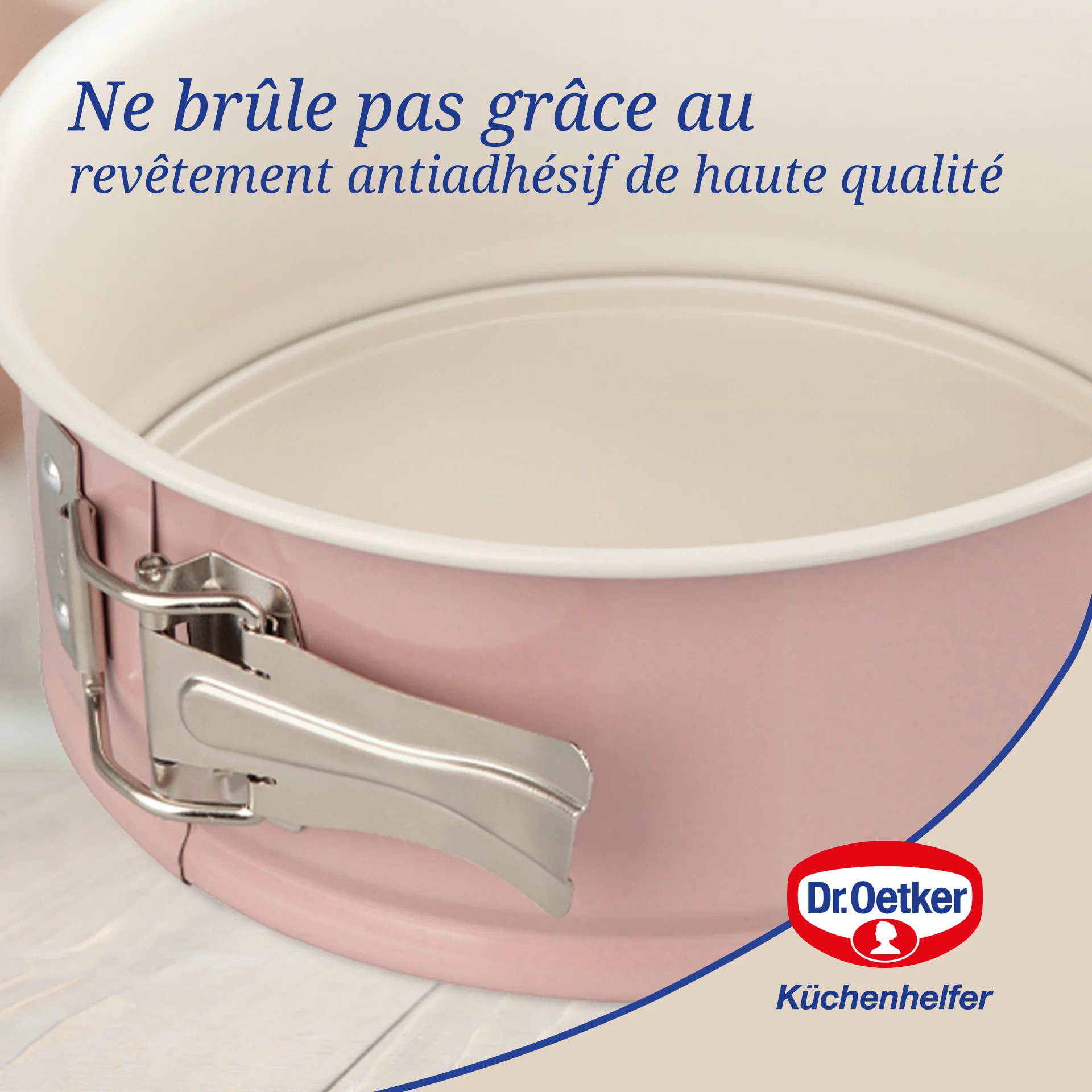 Moule à manqué à charnière 18 cm Dr.Oetker Rétro