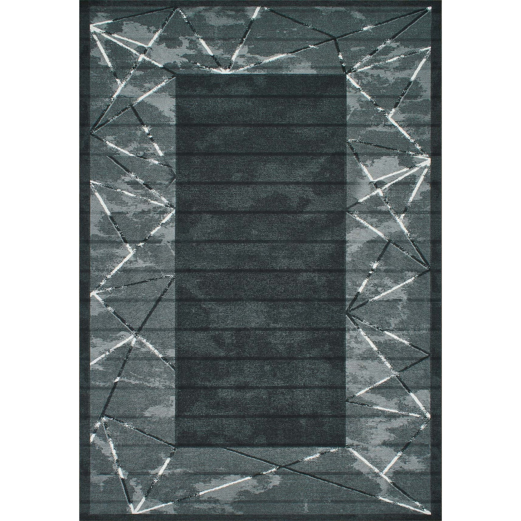 Tapis de salon motif géométrique