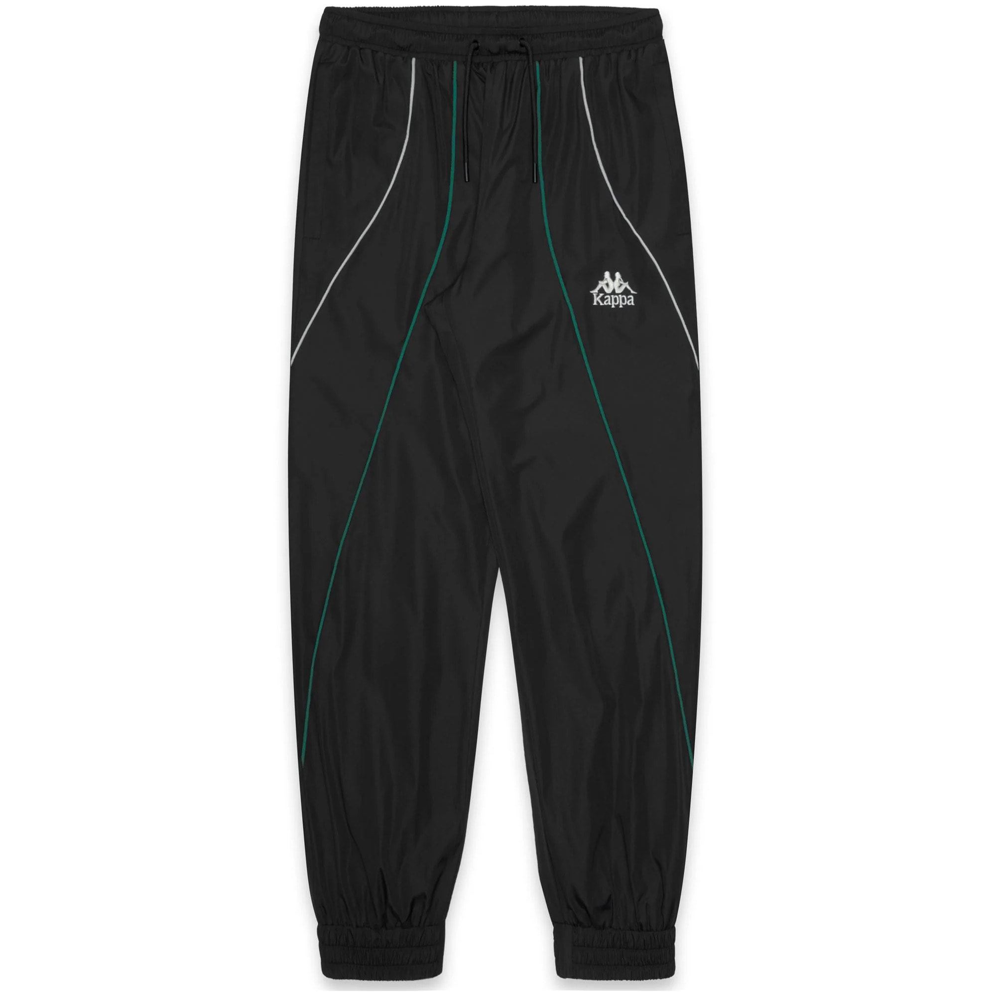Kappa - Pantaloni Uomo Nero - Authentic Olpin