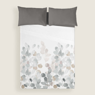 Juego de Sábanas Estampadas - 100% Algodón - Incluye 1 o 2 Fundas de Almohada + 1 Sábana Bajera - Judy