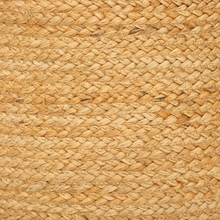 Pouf "Jilian" - jute et coton