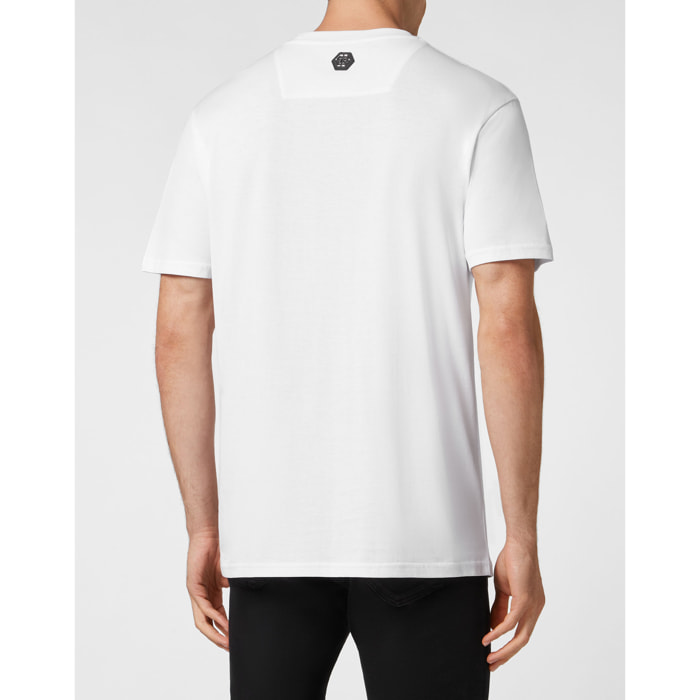 PHILIPP PLEIN T-Shirt Round Neck SKULL