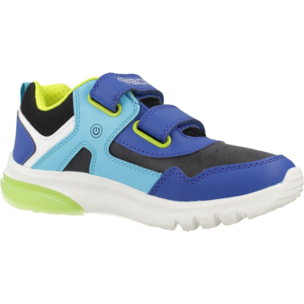 Zapatillas Niño de la marca GEOX  modelo J CIBERDRON BOY AZUL