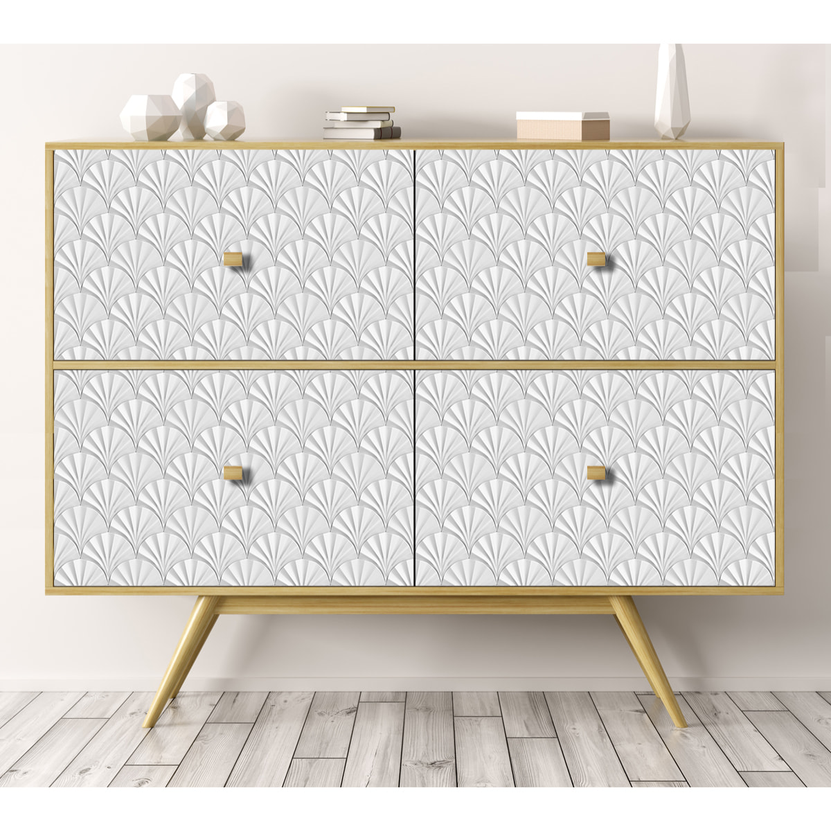 Stickers adhesivos de CERAMIKO - Art deco 3D 65x100