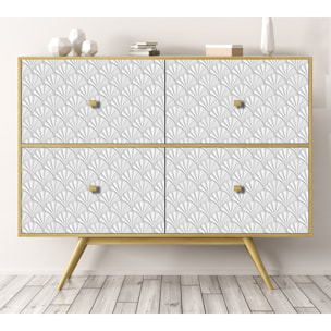 Stickers adhesivos de CERAMIKO - Art deco 3D 65x100