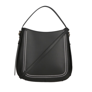 Borsa a mano da donna - Modello Gisella - Vera pelle - 31.0 x 35.0 x 11.0 cm