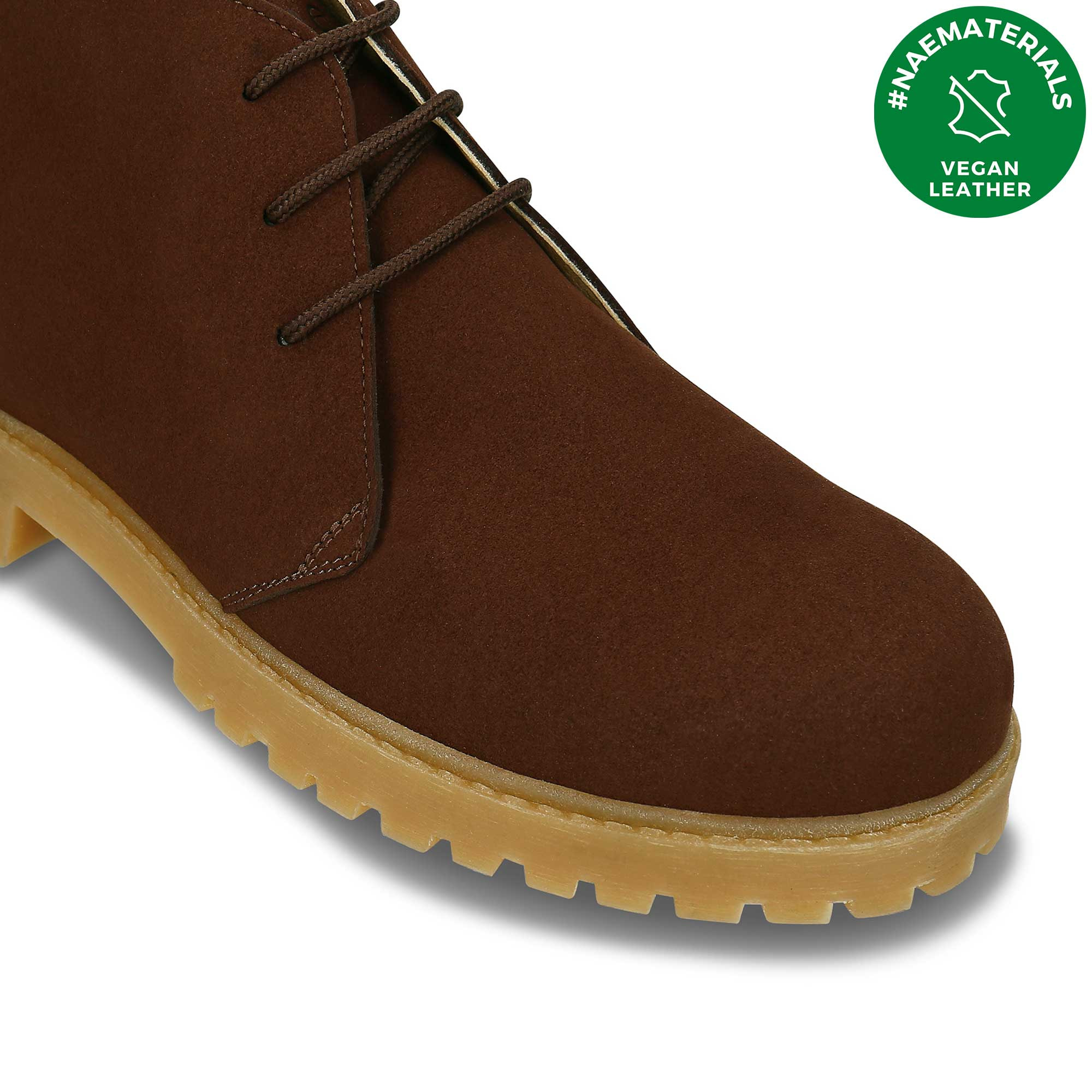 Agus Brown botas desert hombre veganas