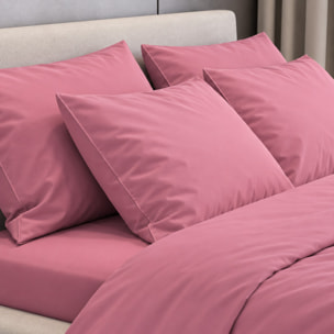 SARTORIALE Completo letto Elegance Tinta Unita in Percalle