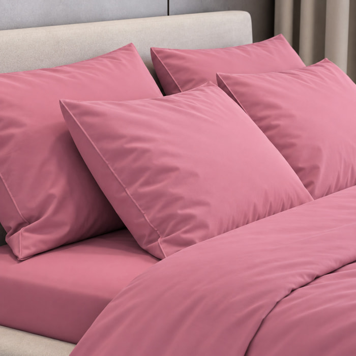SARTORIALE Completo letto Elegance Tinta Unita in Percalle