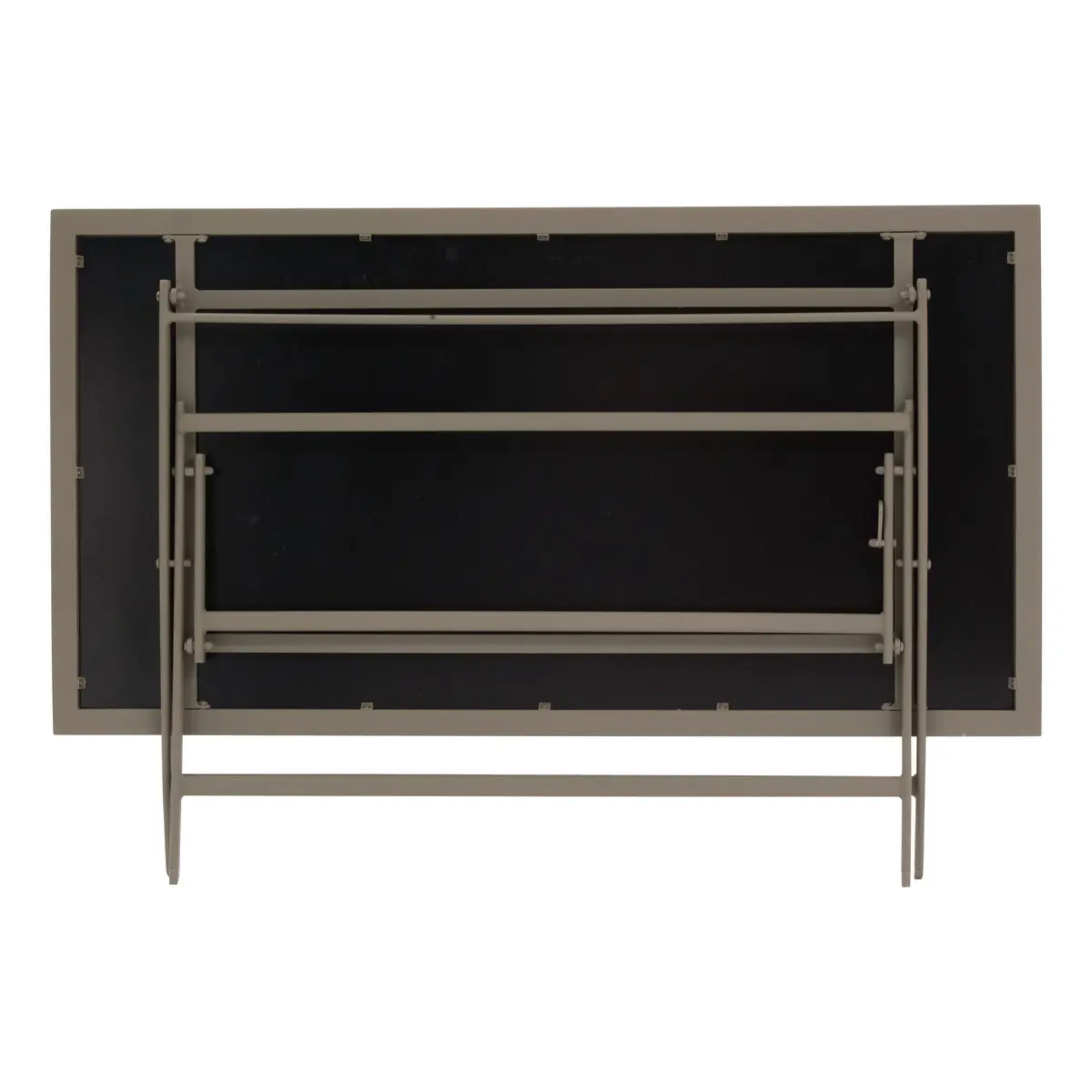 Table de jardin 6 places Azua pliable café 150x80cm