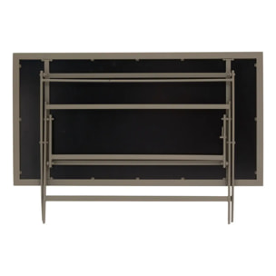 Table de jardin 6 places Azua pliable café 150x80cm