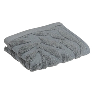 Serviette de toillette "Sea View" coton gris ardoise 30x50cm