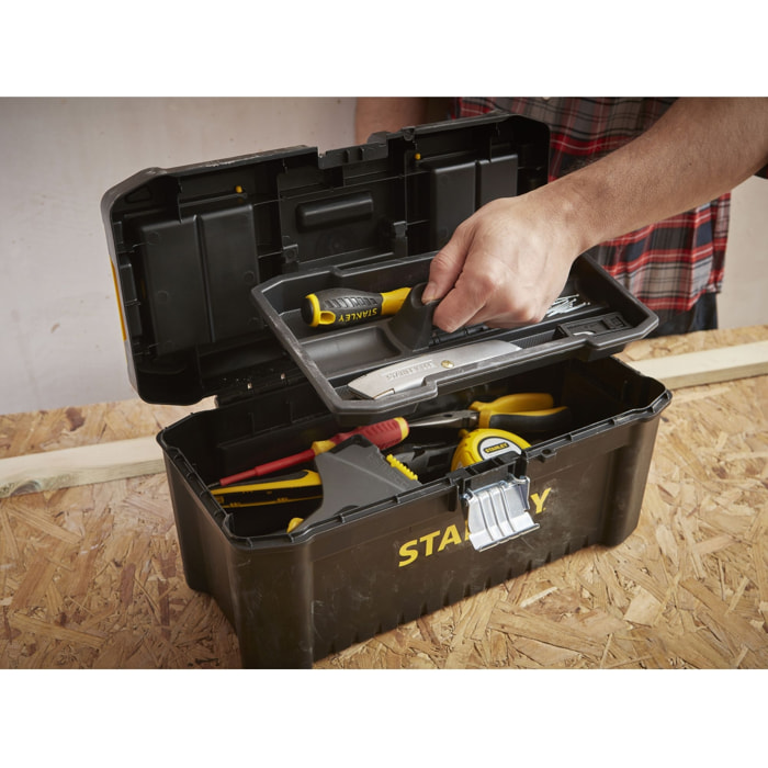 Boîte à outils - Classic Line - Attache Métal - 40 cm - STANLEY, STST1-75518