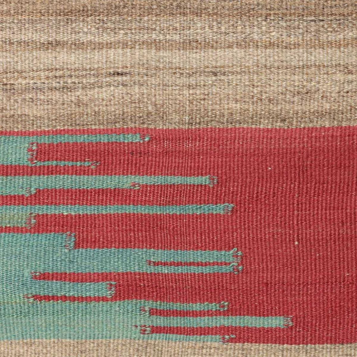 Authentique Tapis d'Orient kilim fait main en laine M