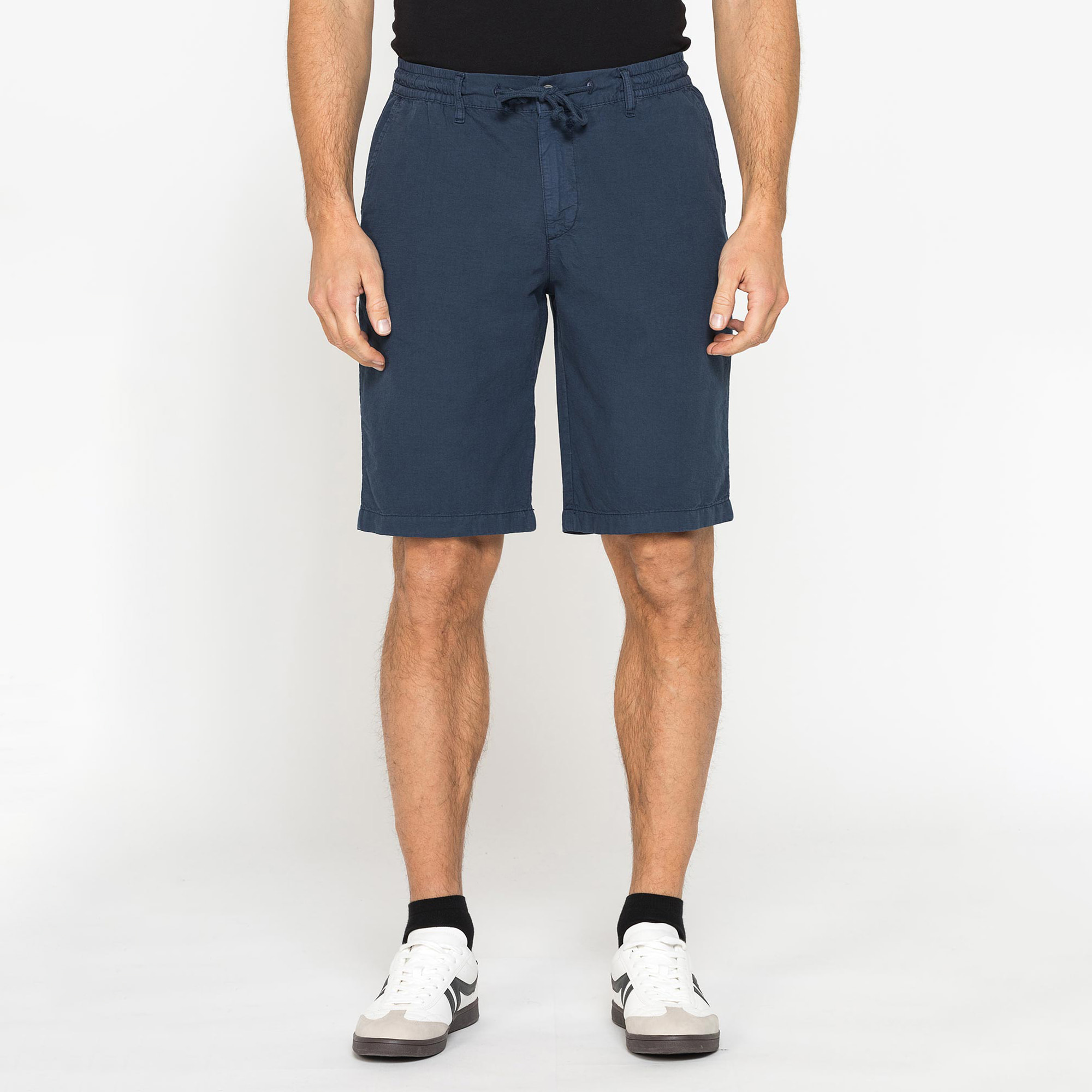 BERMUDA IN RIPSTOP LEGGERO CON ELASTICO E COULISSE