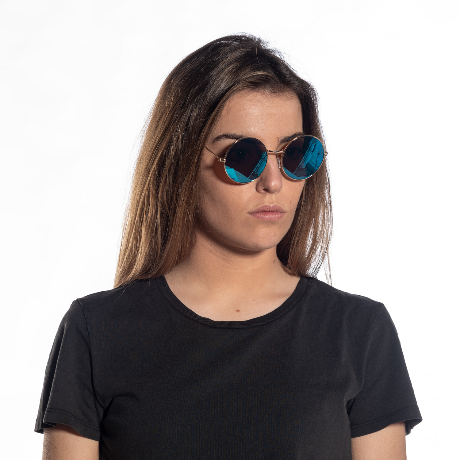 Gafas de sol PALO ALTO INSPIRATION VI - Lente revo oro brillante y azul cielo