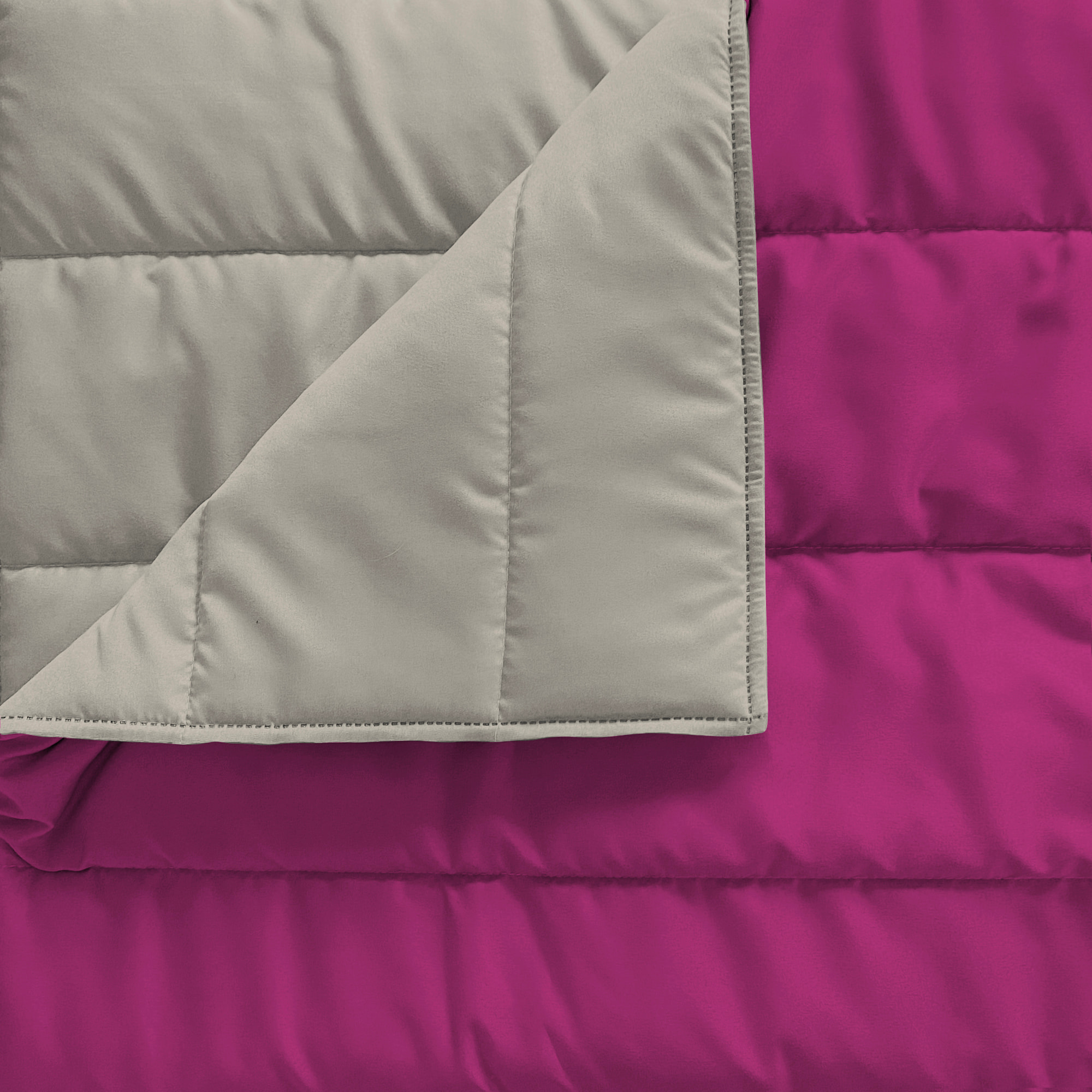 TRAPUNTINO ESTIVO BASIC MATRIMONIALE, TINTA UNITA DOUBLEFACE