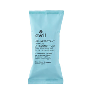 Gel Nettoyant Visage à Reconstituer - 3 Comprimés Nettoyant Visage