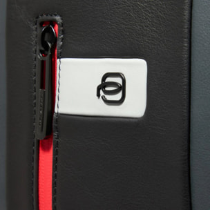 Piquadro Zaino porta pc e porta iPad® con protezioni antiurto e RFID, espandibile