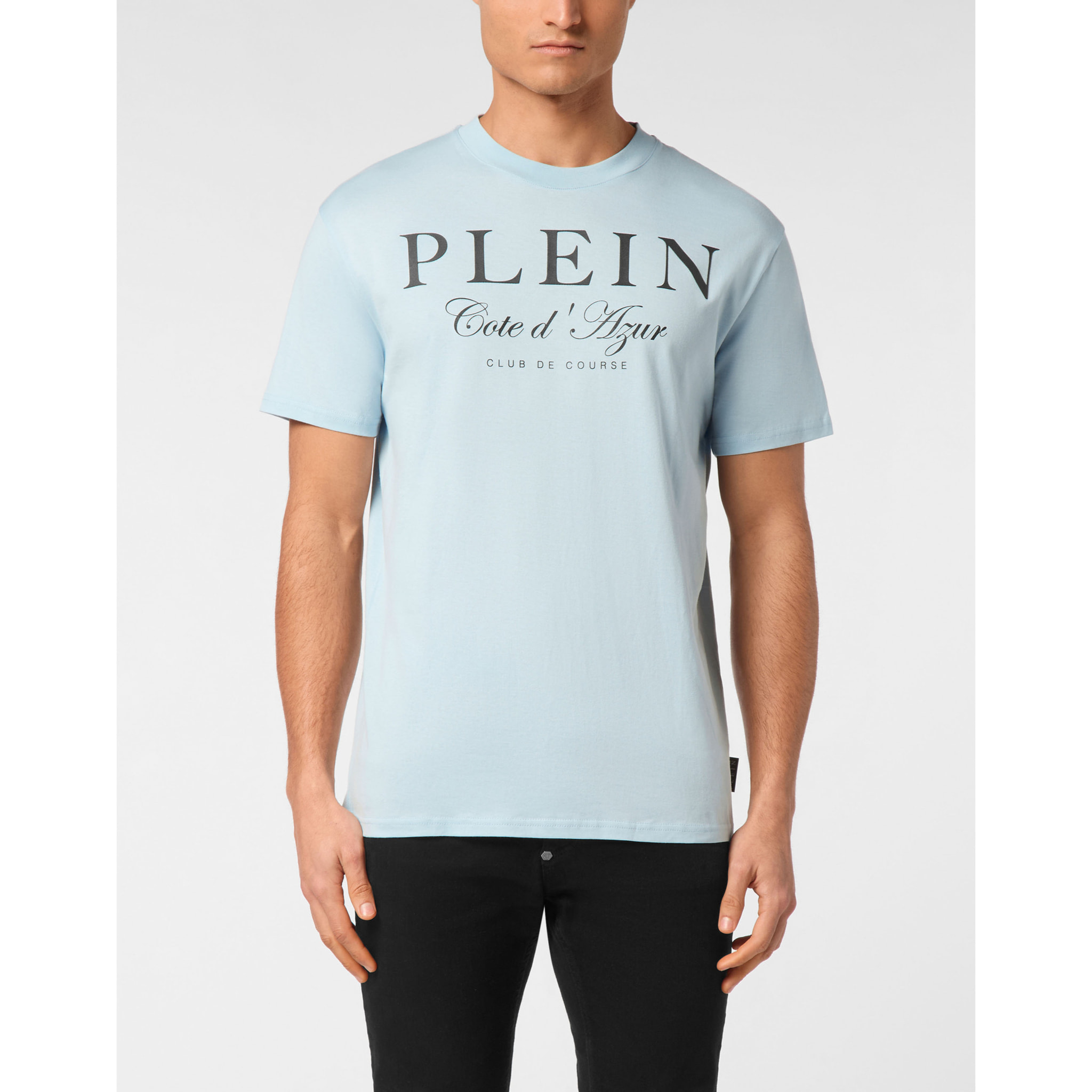 PHILIPP PLEIN T-Shirt Round Neck Ss THE COURSE