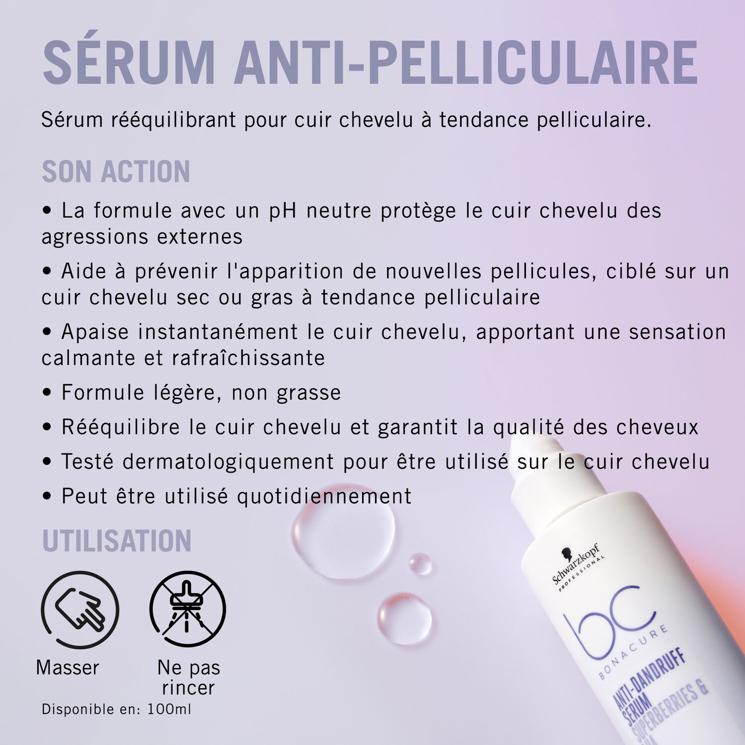BC Bonacure Scalp - Sérum Anti-pelliculaire 100 ml