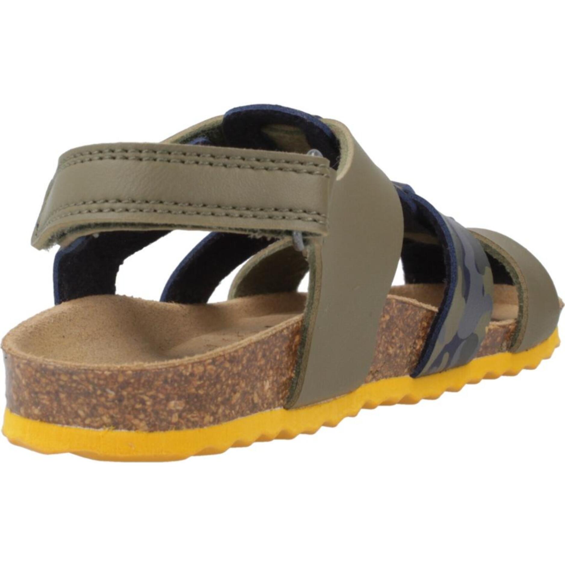 Sandalias Niño de la marca GEOX  modelo B SANDAL CHALKI BOY VERDE