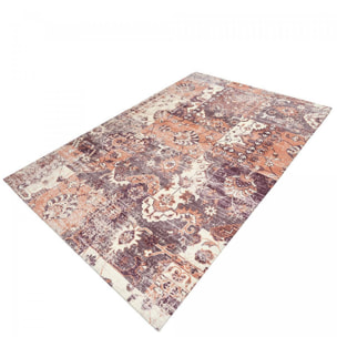 Tapis salon et chambre tissé en coton BECE