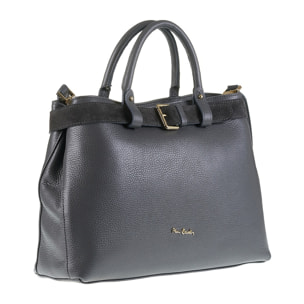 Borsa a mano da donna Made in Italy - Modello Lumina Chic - 100% pelle - 37.0 x 25.0 x 12.0 cm