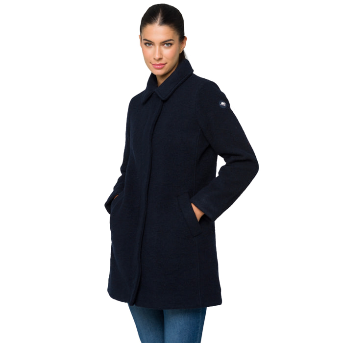Cappotto Hot Buttered termico Akita blu navy