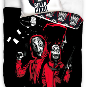 Parure de lit enfant 100% coton - CASA DE PAPEL