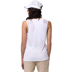 Camiseta de tirantes mujer Leone Lace