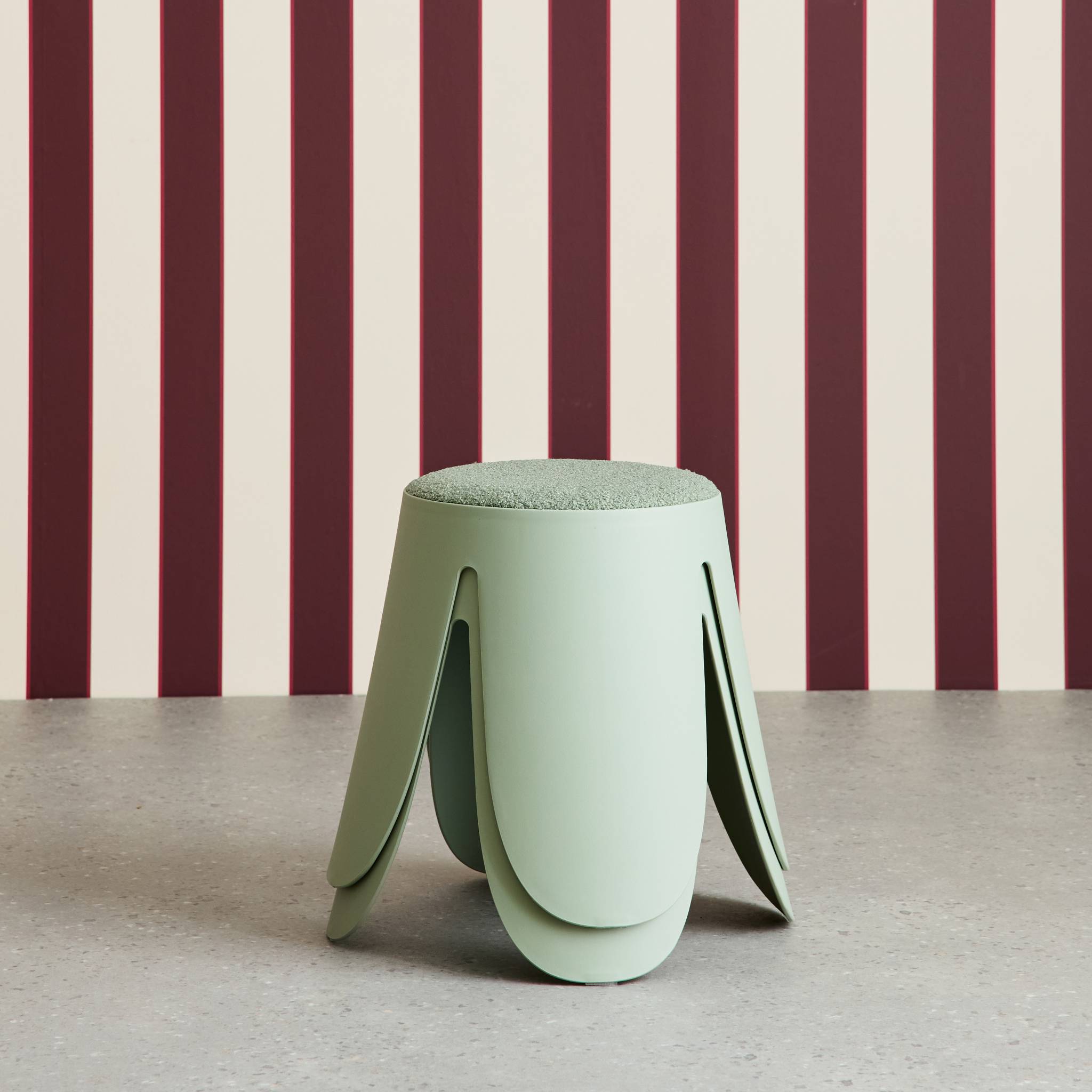 Tabouret empilable enfant bouclette texturée (lot de 2) NIKI KIDS