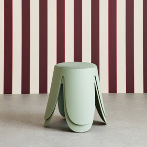 Tabouret empilable enfant bouclette texturée (lot de 2) NIKI KIDS