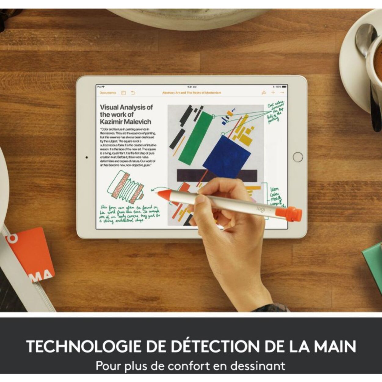 Stylet LOGITECH crayon numérique pour Ipad