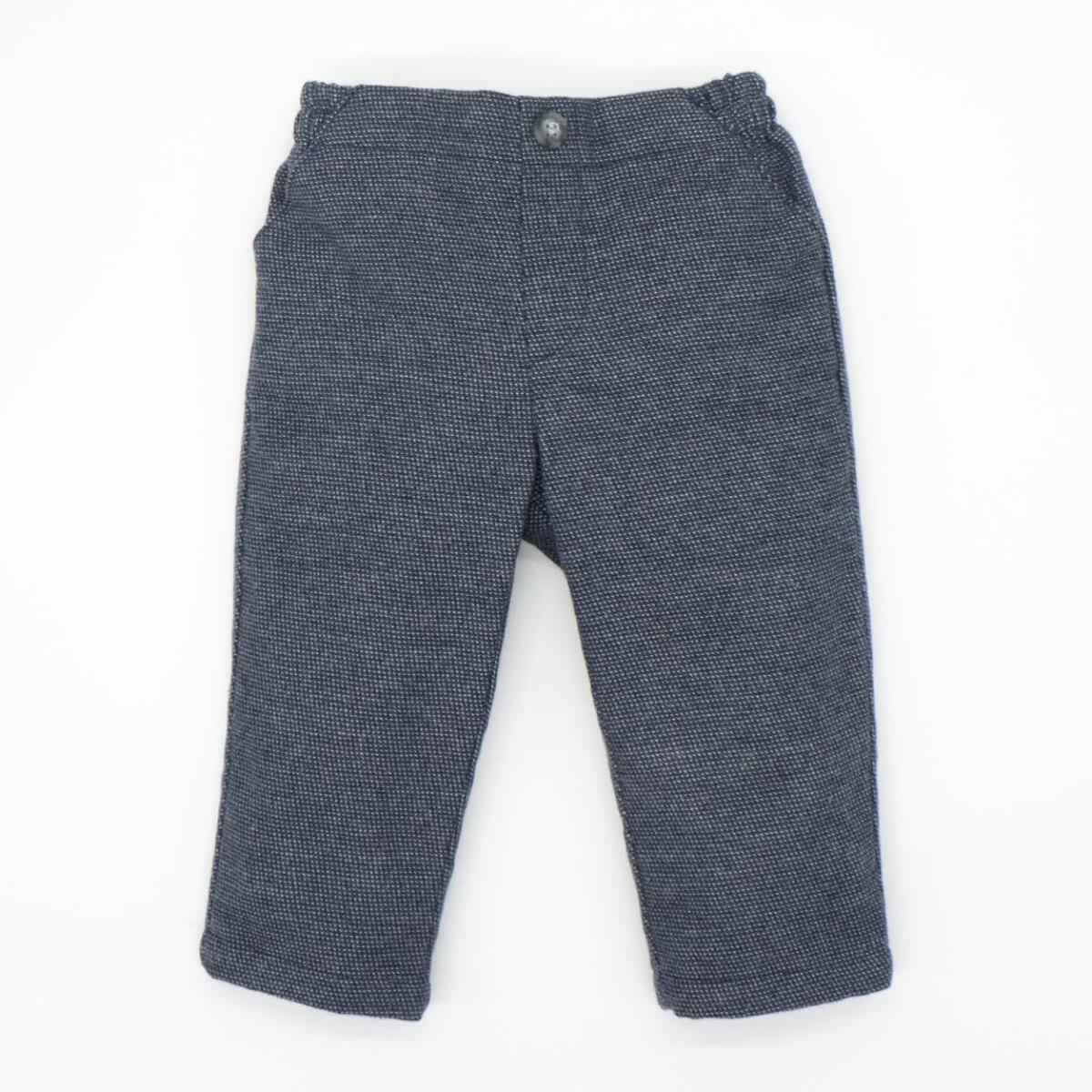 Pantalón estructura azul