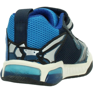 Zapatillas Niño de la marca GEOX  modelo J INEK BOY AZUL