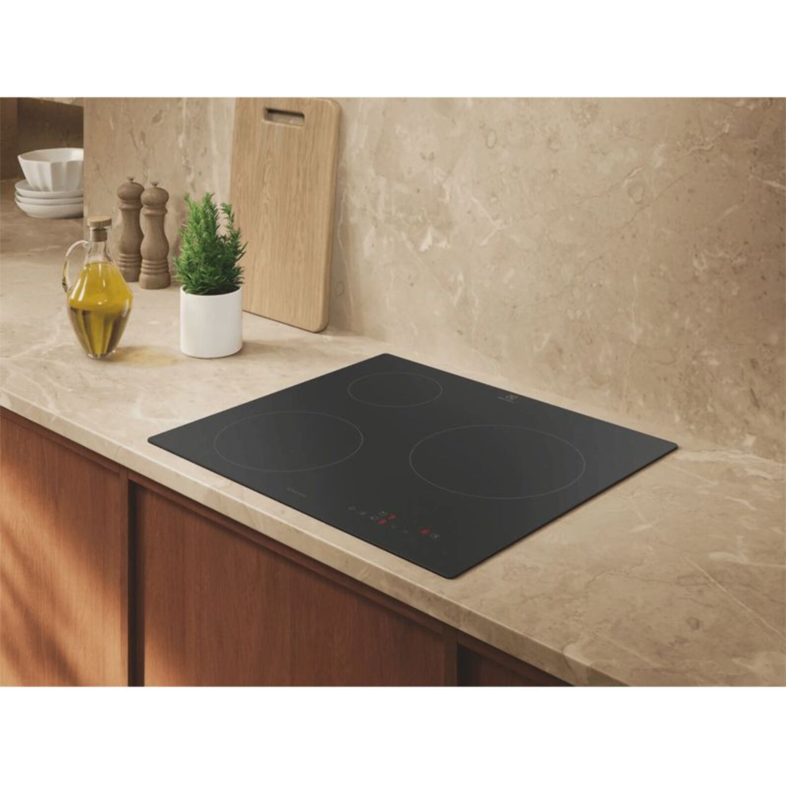 Plaque induction ELECTROLUX LIB60320CL Matt - Finition Noir Mat 3 foyers