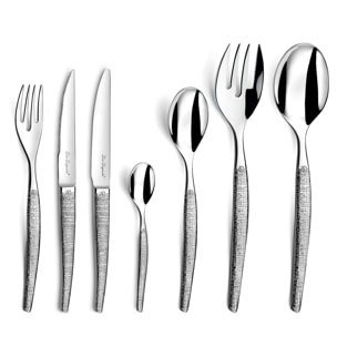 Jet Styl - Set di posate 62 pezzi tavola e bistecca