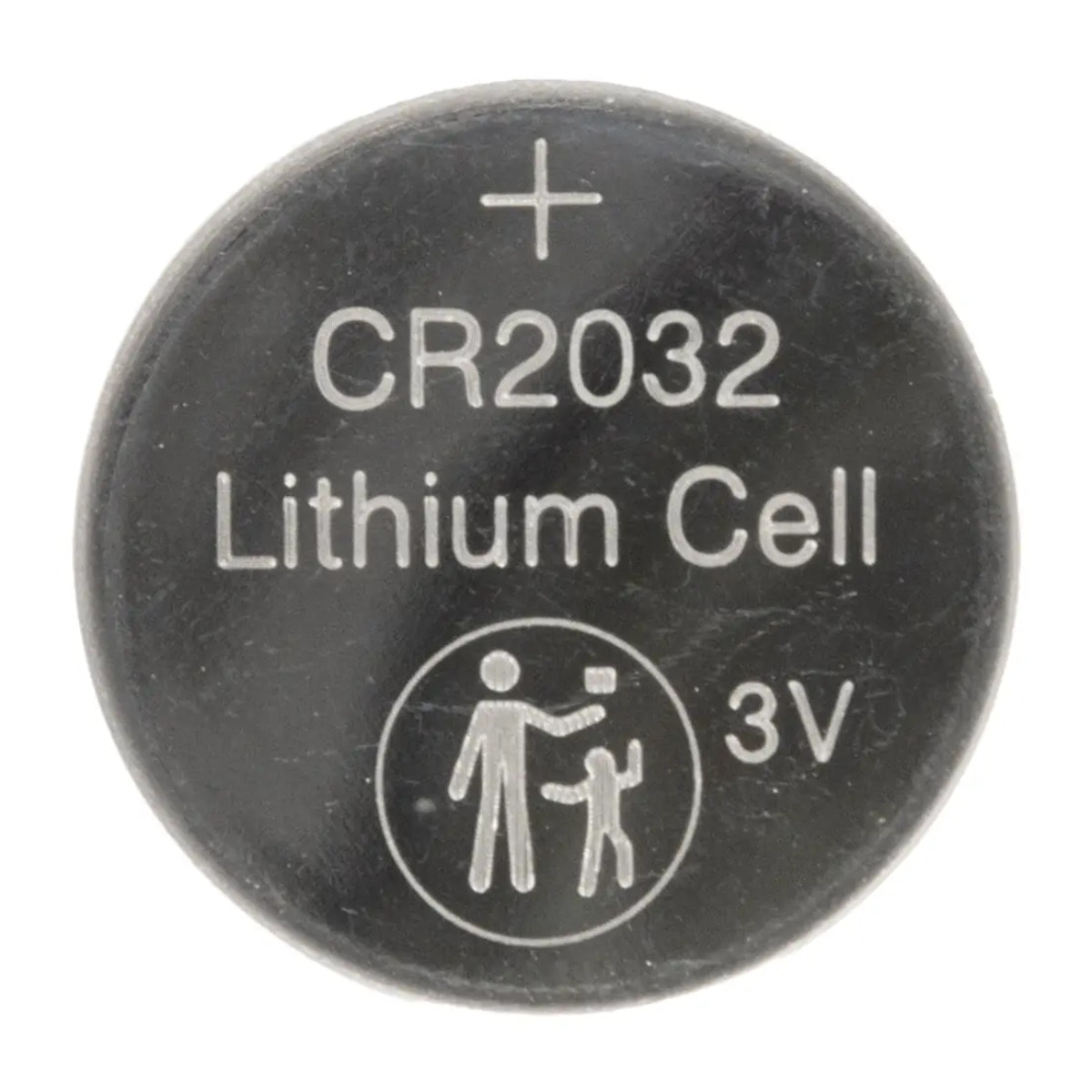 Lot de 4 piles boutons lithium CR2032 avec