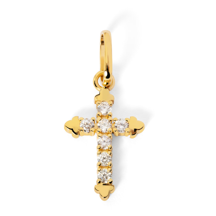 Charm Penelope Argento Placcato Oro