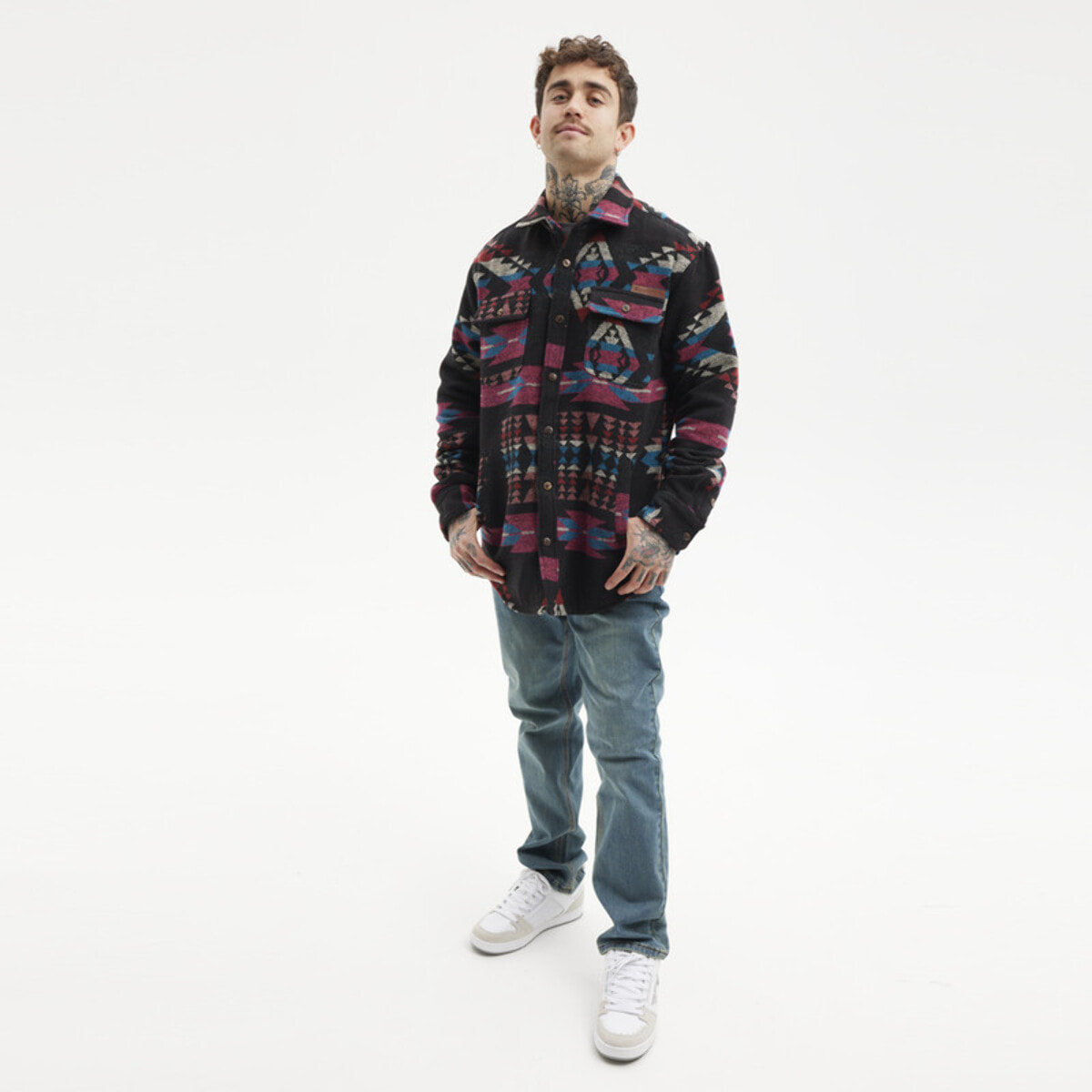 Camisa-chaqueta de franela gruesa AZTEC Hydroponic
