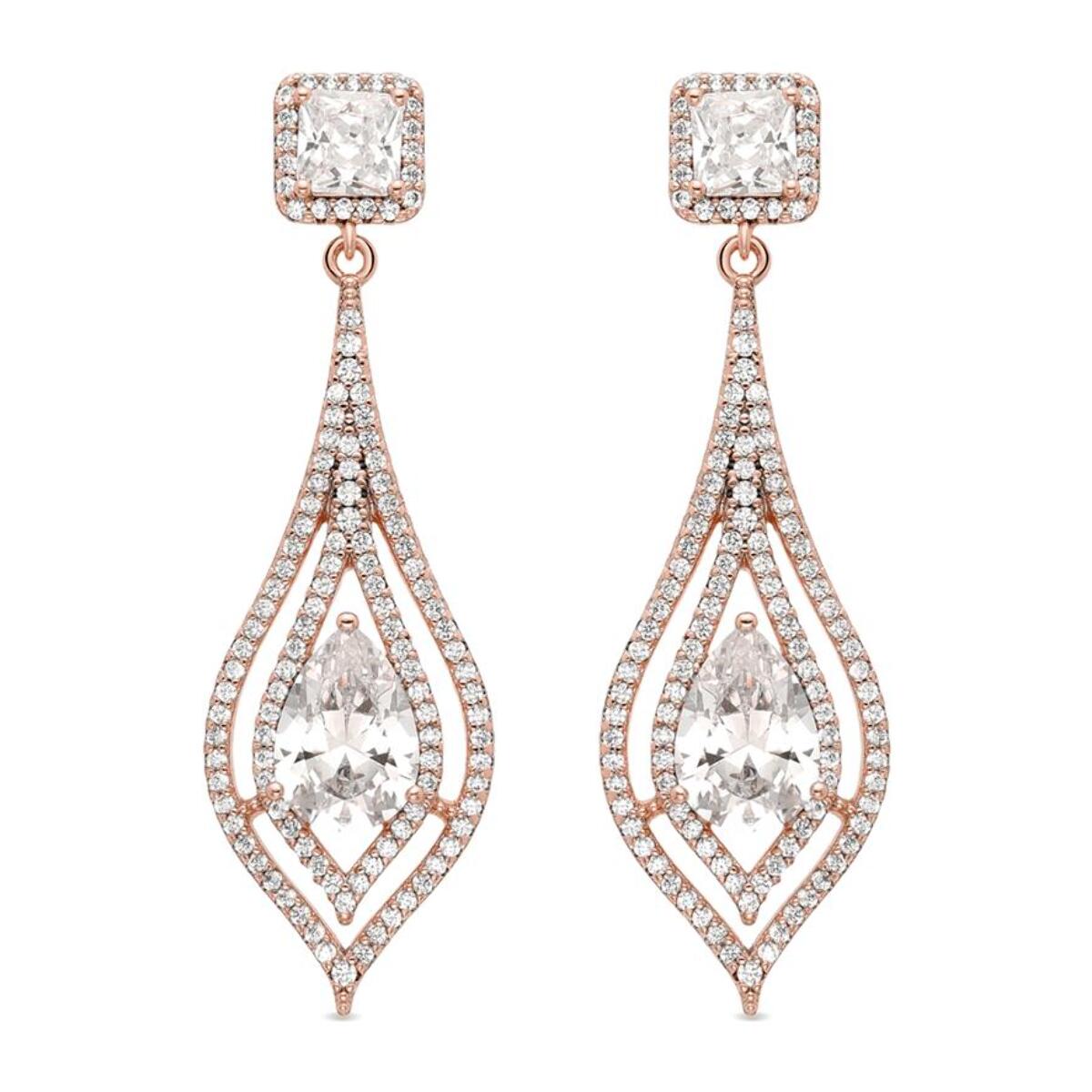 Pendientes Lux by Lux acabadoss en oro amarillo de 18K