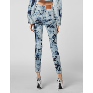 PHILIPP PLEIN Jegging de cintura alta