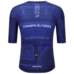 Tdf Arrivée Arc De Triomphe - Maglia - Blue Marine - Unisex