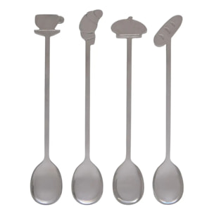 4 cuillères à café Fra L.14cm argent