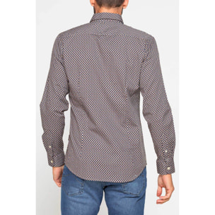 CAMICIA SLIM FIT IN POPELINE STRETCH