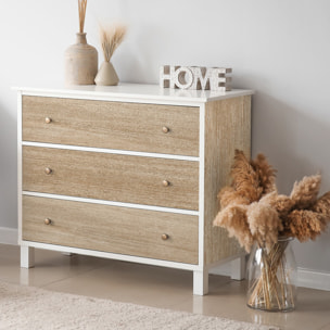 Rouleau revêtement adhésif vinyle au mètre - Sticker lavable Cuisine Meuble Armoire Porte - BOIS D'ARCTIQUE