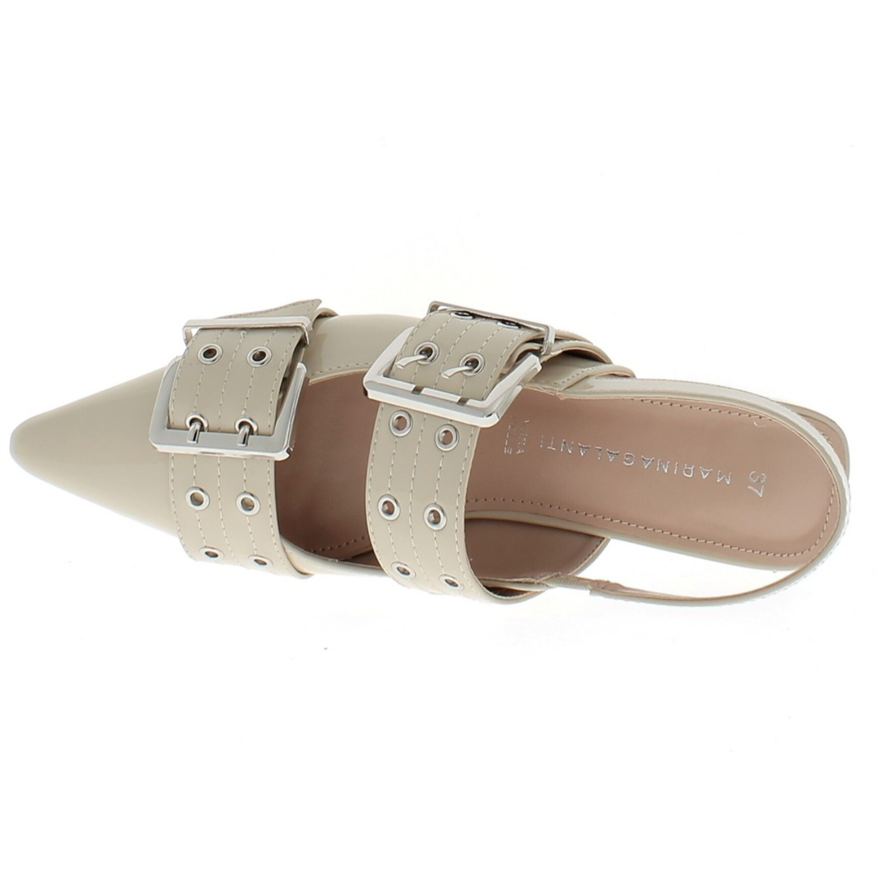 Marina Galanti Scarpe Donna Sandals Ballet Flat Slingback MG 1A152 Beige