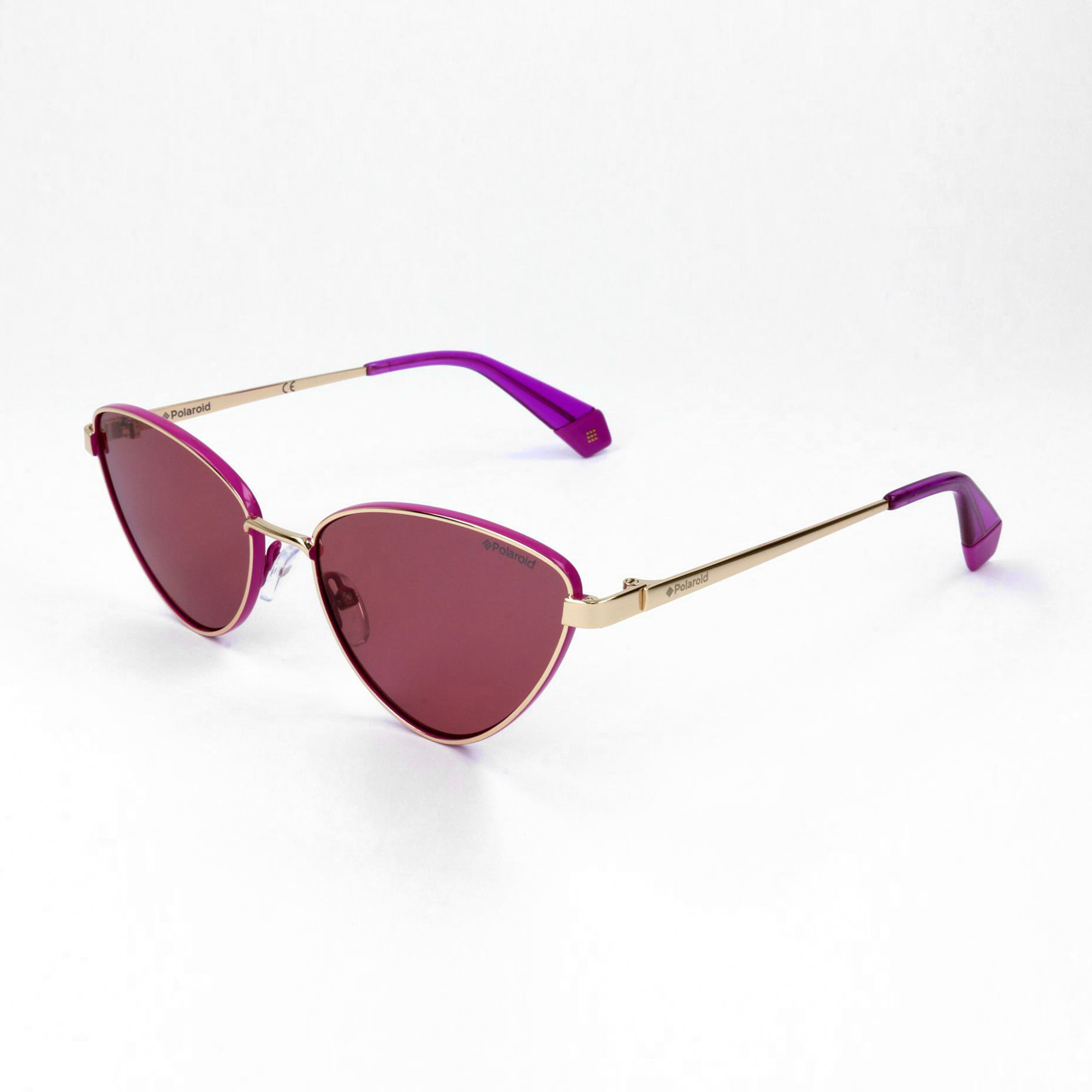 Polaroid - lunettes de soleil pour femme - doré - indice solaire: cat. 2